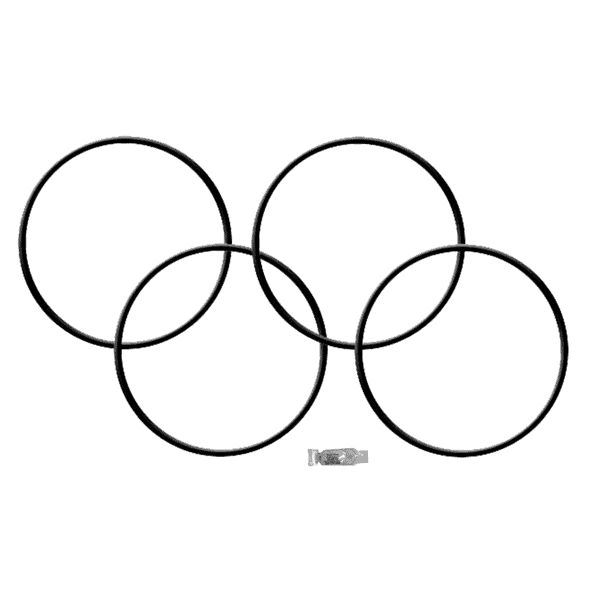 4 pack of o-rings for pre-sediment filter