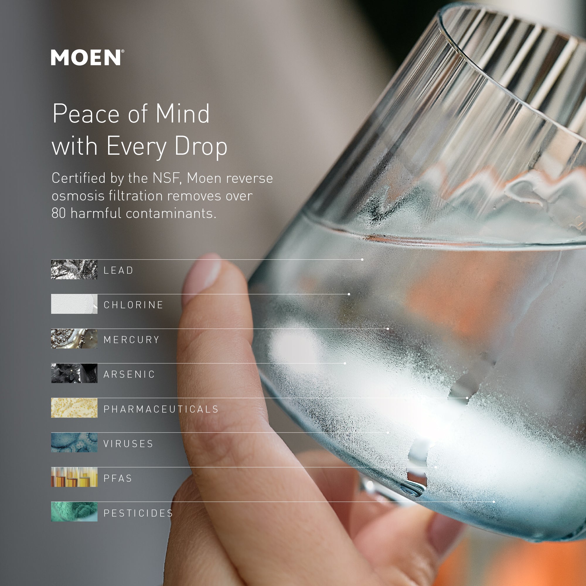 Moen® Haelyn 3-in-1 Kitchen Faucet + Water Filter Bundle