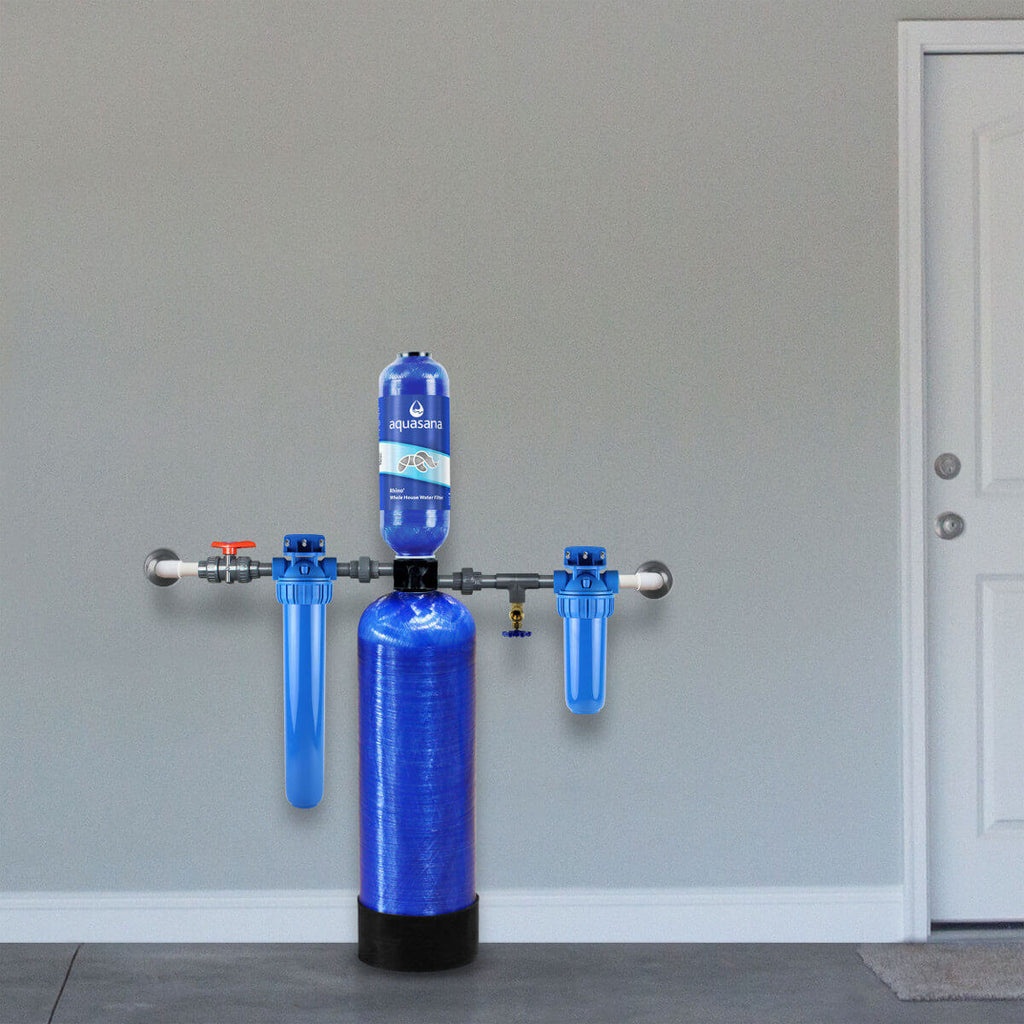 Rhino® Max Flow with Tall Salt-Free Water Conditioner, Max Flow UV Filter, Pro-Grade Bypass Kit and Low Maintenance Pre-Filter image number 4